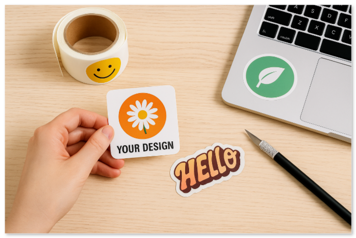 Adesivi personalizzati – Crea online i tuoi sticker su misura