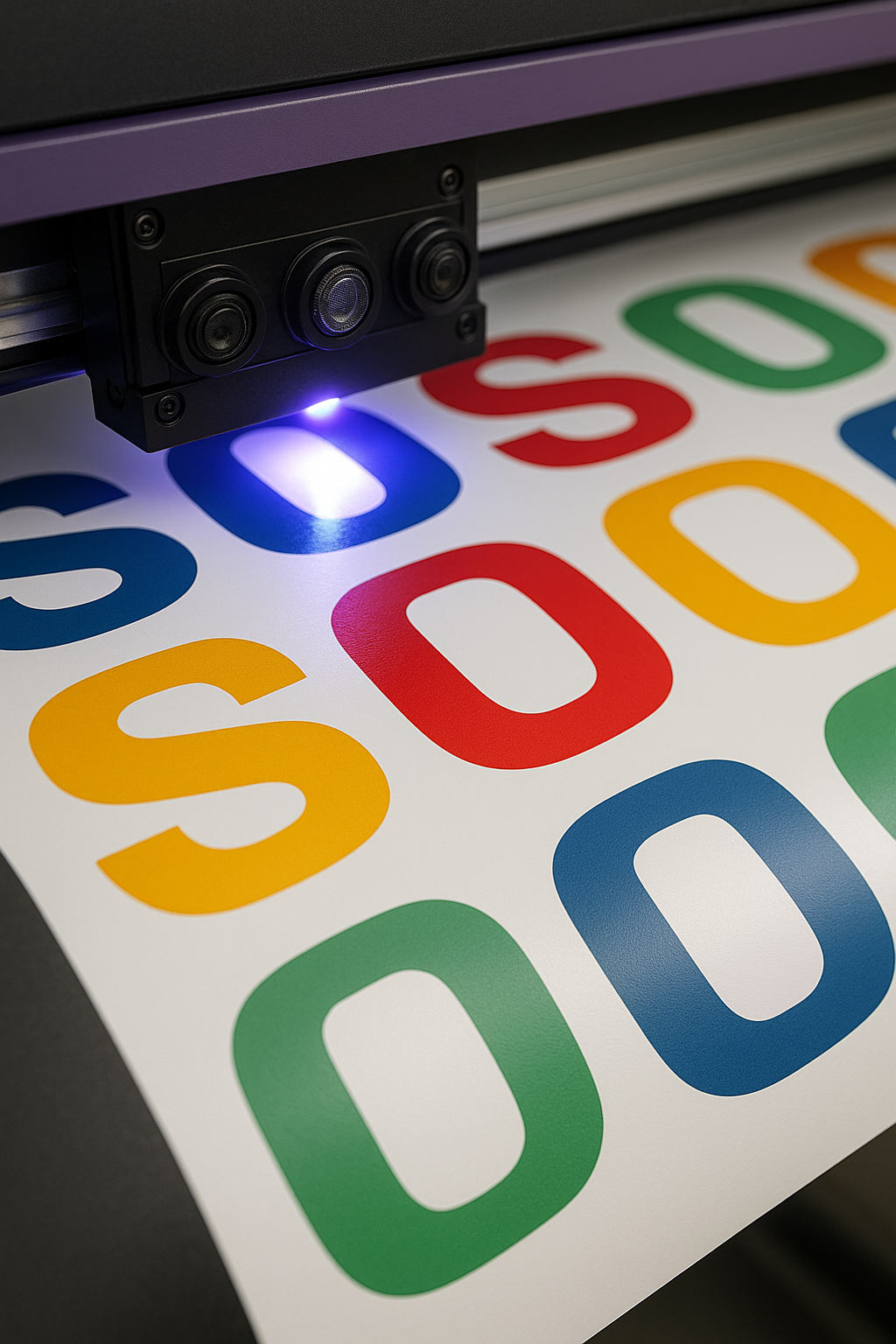 Stampa UV di adesivi in vinile con colori fedeli